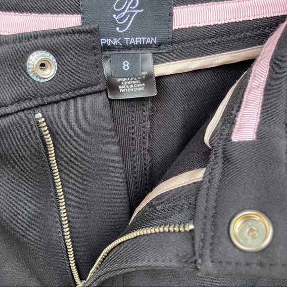 Pink Tartan black pants size 8 - Picture 5 of 9